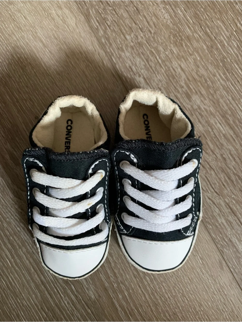 Converse All Stars Chuck Taylor Kids Infant Baby Toddler Size 2 Black